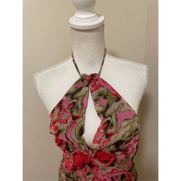 New Free  People Kyle Printed Top Size M - Picture 6 of 9